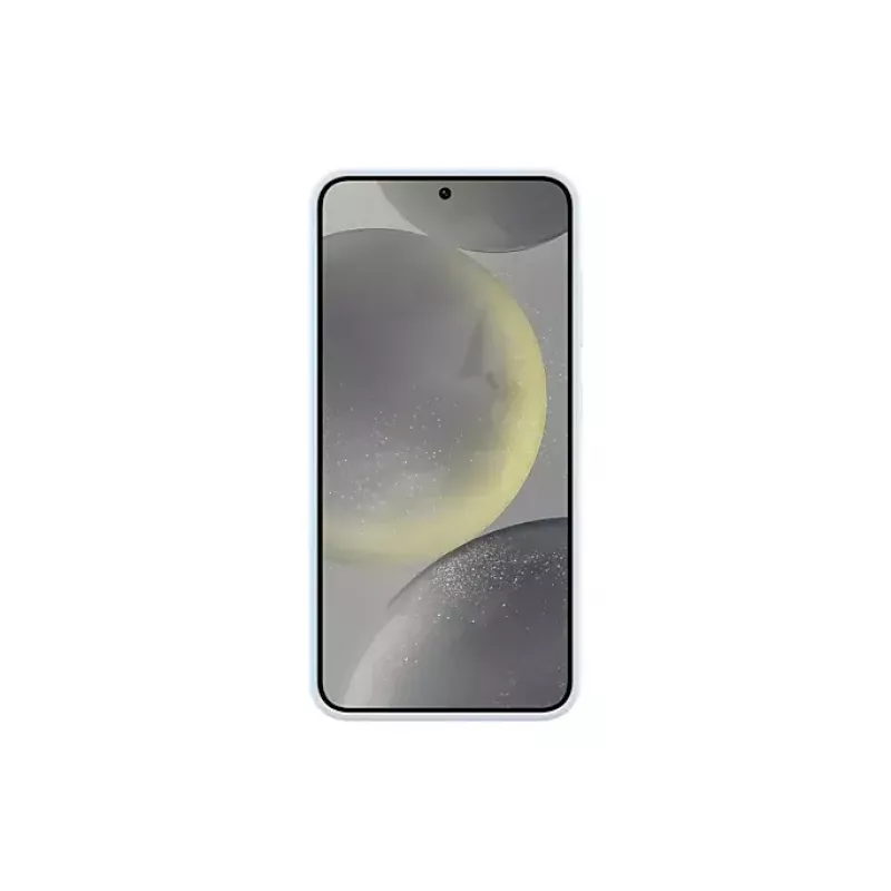 Cover Samsung Galaxy S24 azzurro supporto da tavolo monocromatico