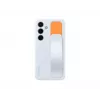 Cover Samsung Galaxy S24 azzurro supporto da tavolo monocromatico