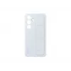 Cover Samsung Galaxy S24 azzurro supporto da tavolo monocromatico