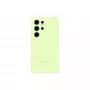 Custodia in silicone Samsung Galaxy S24 verde per cellulare 17,3 cm (6,8