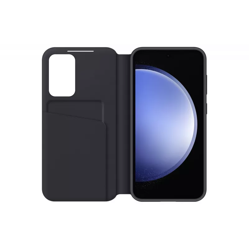Samsung EF-ZS711CBEGWW custodia Smart View Wallet Case per Galaxy S23 FE, tasca per carte, nera