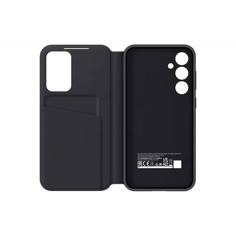 Samsung EF-ZS711CBEGWW custodia Smart View Wallet Case per Galaxy S23 FE, tasca per carte, nera
