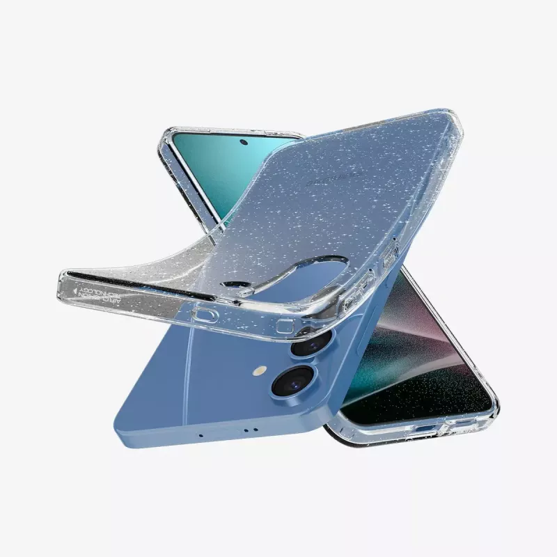 Cover Spigen Galaxy S25 Liquid Crystal Glitter trasparente