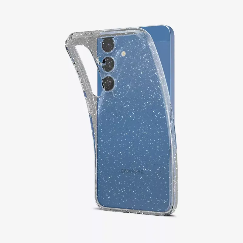 Cover Spigen Galaxy S25 Liquid Crystal Glitter trasparente