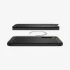 Custodia Spigen Galaxy S25 Tough Armor AI nero Cover con supporto da tavolo