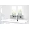 Hama 00118491 FULLMOTION supporto da scrivania per due monitor, 13-32 pollici (81,3 cm), VESA 75x75/100x100, max. 8 kg, nero