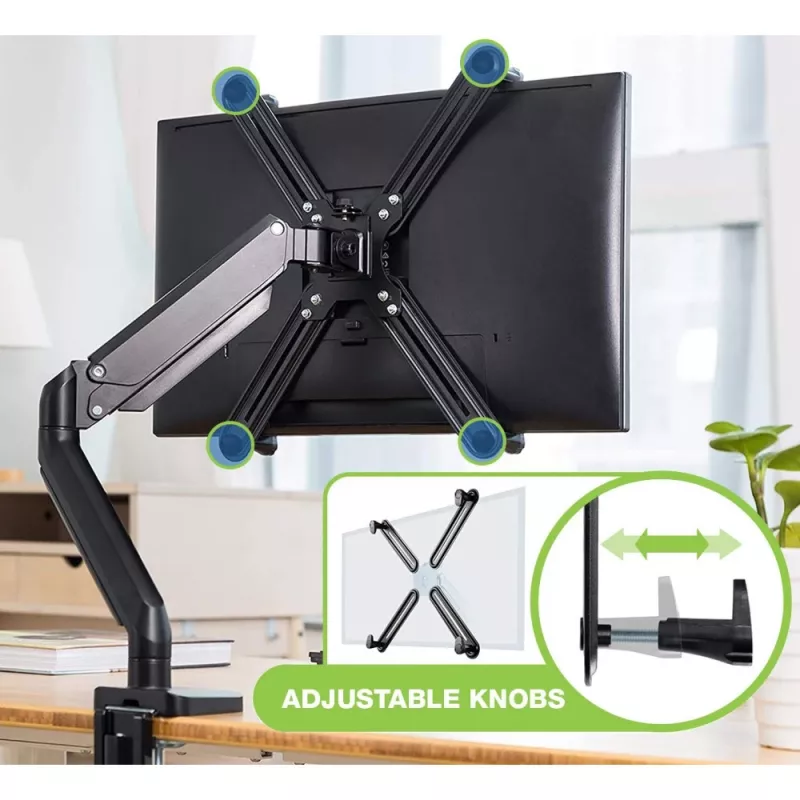 Adattatore di montaggio TECHLY 364316 per monitor LCD/LED 13–27 inch, NON-VESA