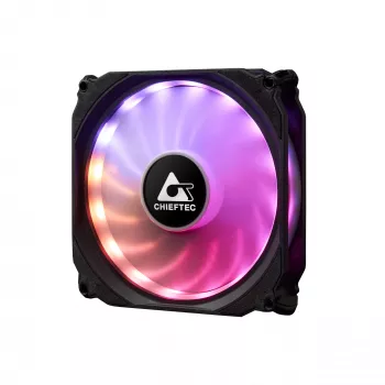 Chieftec CF-3012-RGB sistema di raffreddamento per computer ventola case 12 cm nero