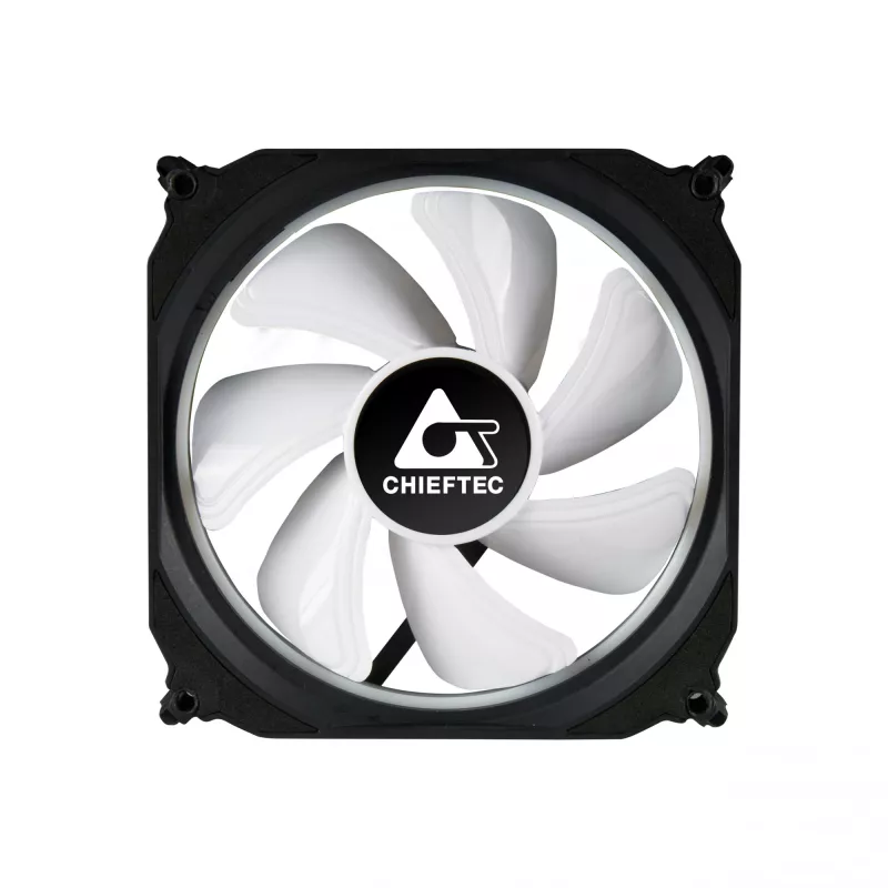 Chieftec CF-3012-RGB sistema di raffreddamento per computer ventola case 12 cm nero