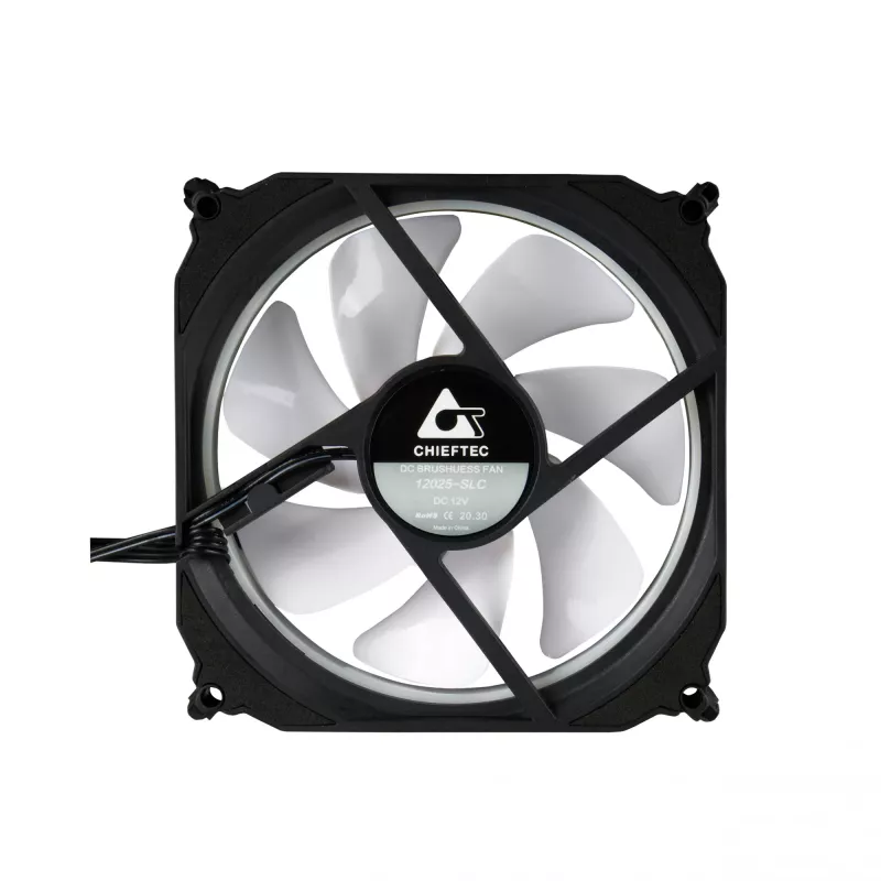 Chieftec CF-3012-RGB sistema di raffreddamento per computer ventola case 12 cm nero