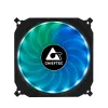 Chieftec CF-1225RGB sistema di raffreddamento per computer ventola case 12 cm nero