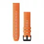 Cinturino Garmin QuickFit 22 arancione silicone