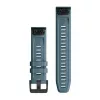 Cinturino Garmin QuickFit 22 blu silicone
