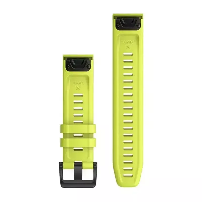 Cinturino Garmin QuickFit 22 giallo silicone