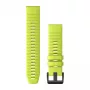 Cinturino Garmin QuickFit 22 giallo silicone