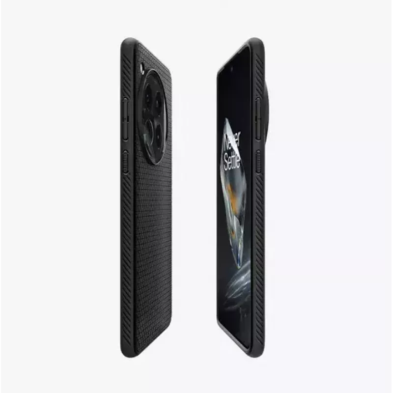 Spigen OnePlus 12 Liquid Air nero opaco custodia per cellulare 17,3 cm