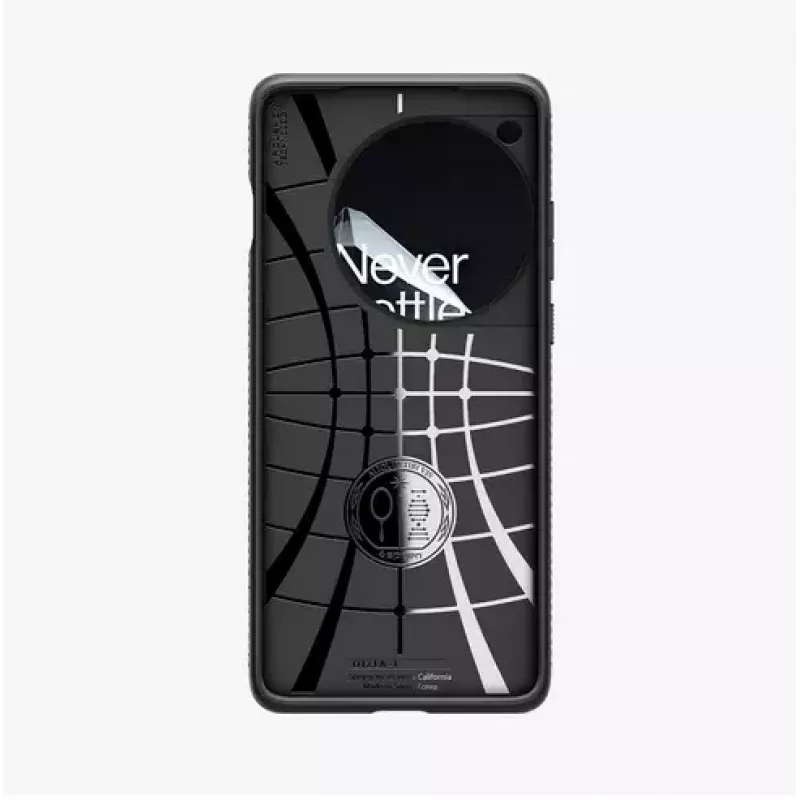 Spigen OnePlus 12 Liquid Air nero opaco custodia per cellulare 17,3 cm