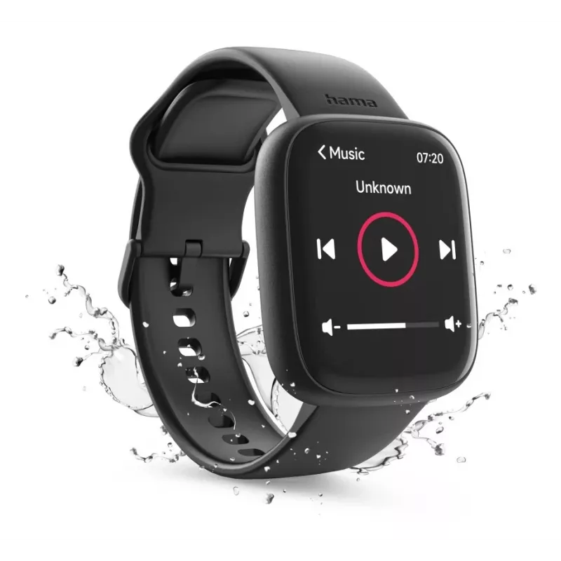 Smartwatch HAMA 4000 square nero — HAMA 4000 square, smartwatch nero