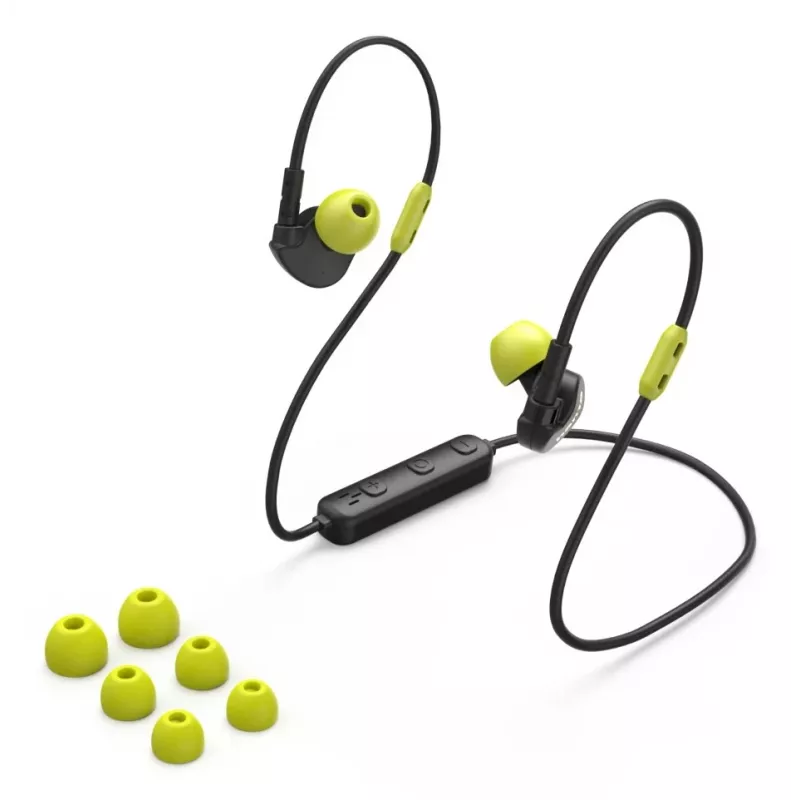 Hama Freedom Athletics III cuffie wireless in-ear sportive nero, giallo