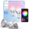 Philips Hue White and colour ambience Essential GU10 – faretto smart – 345 lm – 4,7 W – confezione da 2