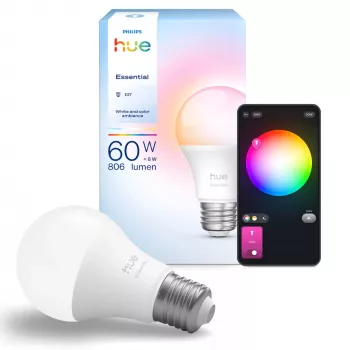 Philips Hue White and colour ambience Essential A60 – lampadina smart E27 – 806 lm – 8W