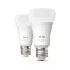 Lampadina smart Philips A60 E27 — Bluetooth/Zigbee, 6 W, 810 lm, bianco, confezione da 2