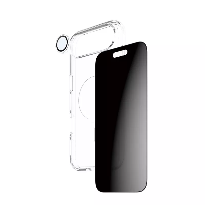 Custodia protettiva PanzerGlass CARE per iPhone 17 Air — Privacy 3-in-1