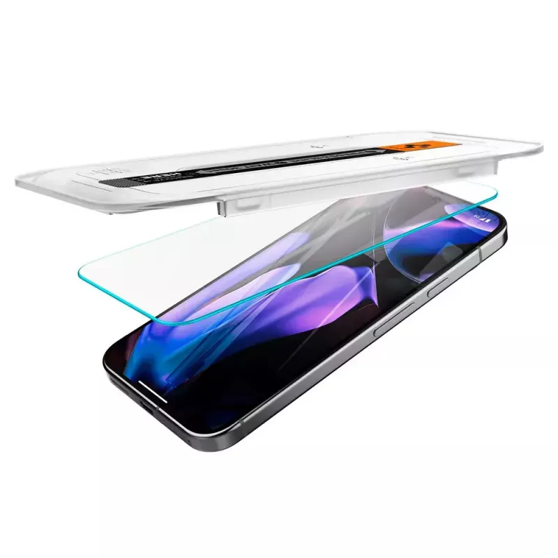Spigen Glass Screen Protector EZ Fit GLAS.tR sottile per Google Pixel 9 / 9 Pro