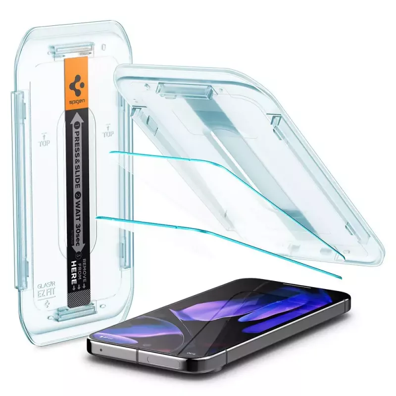 Spigen Glass Screen Protector EZ Fit GLAS.tR sottile per Google Pixel 9 / 9 Pro