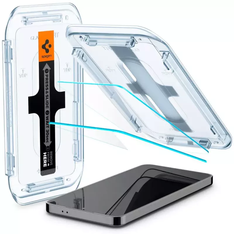 Vetro protezione schermo Spigen Galaxy S24 antigraffio antipolvere