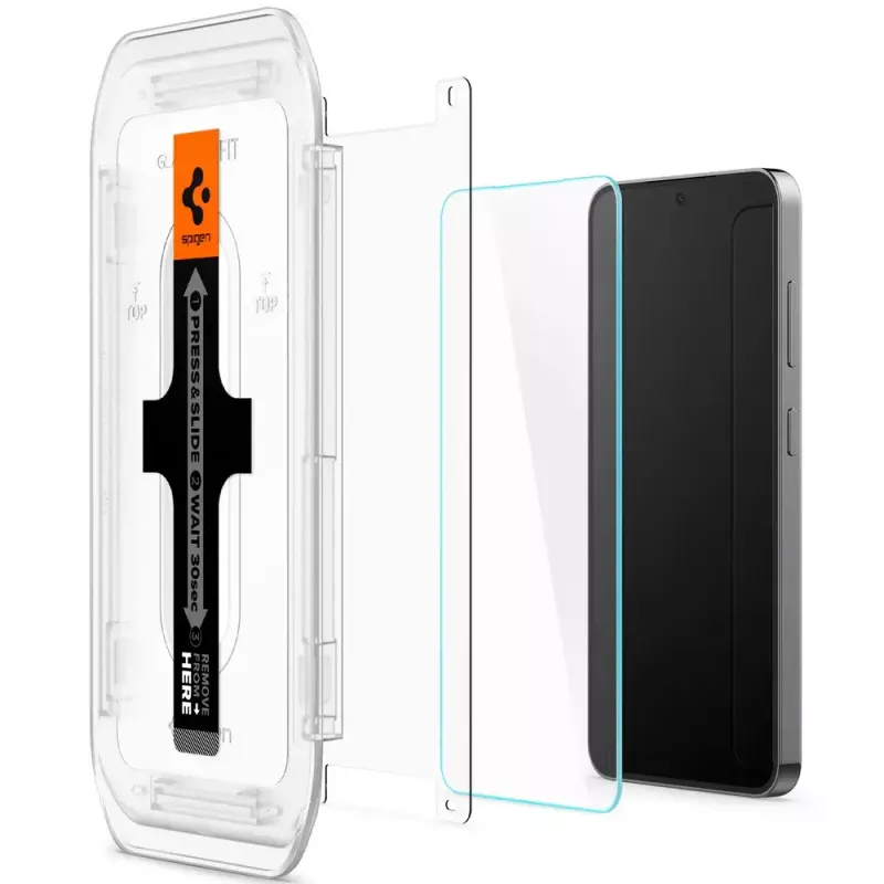 Vetro protezione schermo Spigen Galaxy S24 antigraffio antipolvere