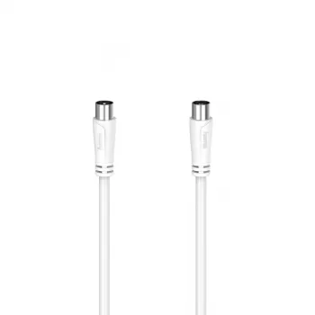 Hama 00205045 cavo coassiale 1,5 m bianco