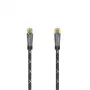 Hama 00205077 cavo coassiale 1,5 m F nero, grigio