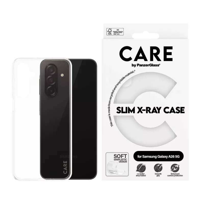 Custodia PanzerGlass Samsung Galaxy A26 5G trasparente X-Ray Soft