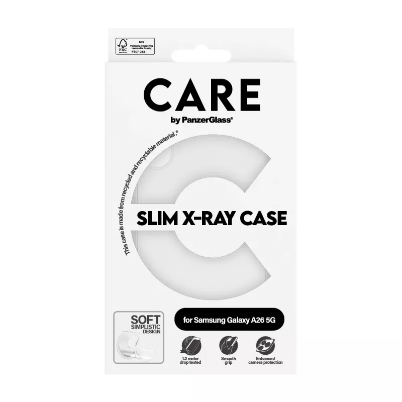 Custodia PanzerGlass Samsung Galaxy A26 5G trasparente X-Ray Soft