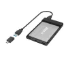 Hama 00200760 Case per HDD/SSD Nero 2.5