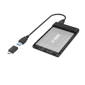 Hama 00200760 Case per HDD/SSD Nero 2.5