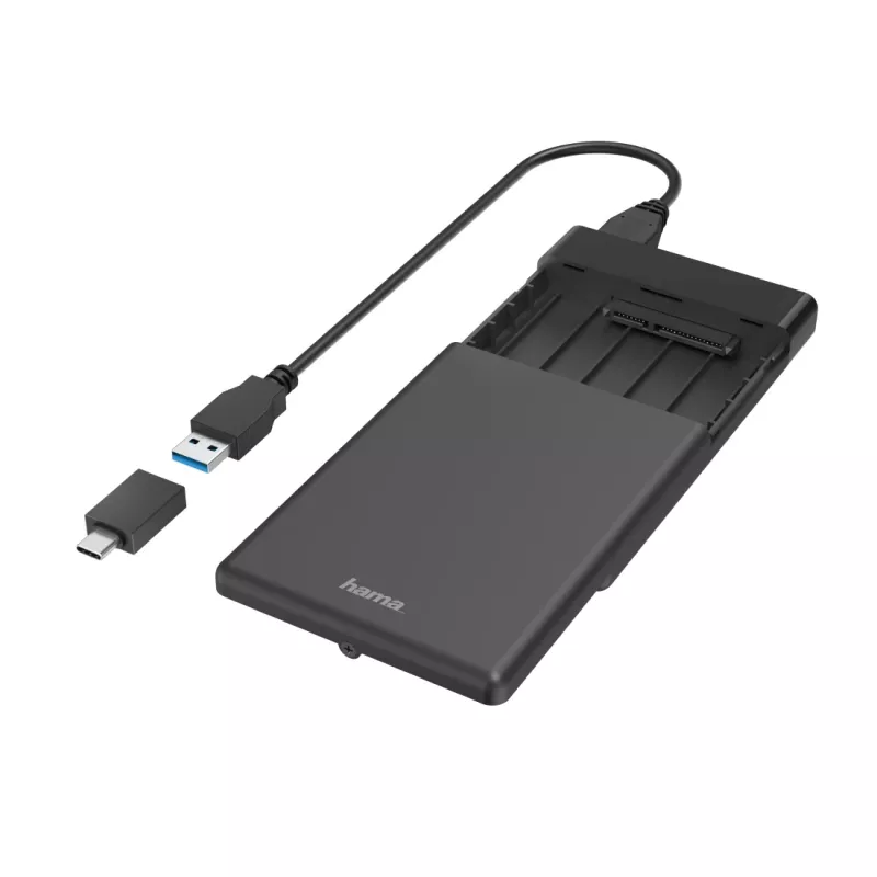 Hama 00200760 Case per HDD/SSD Nero 2.5
