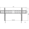 Techly Supporto a parete per TV LED-LCD 42-80 Ultra slim Fixed H400mm