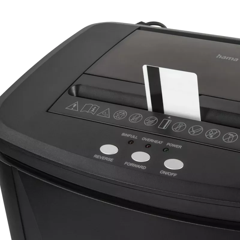 Hama Safe Auto M1200 Distruggidocumenti Micro-Cut 60 dB 22.5 cm Nero