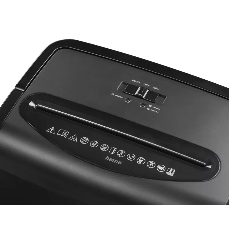 Hama Prime M80 distruggidocumenti microtaglio 68 dB 22 cm nero