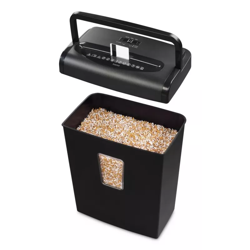 Hama Prime M80 distruggidocumenti microtaglio 68 dB 22 cm nero