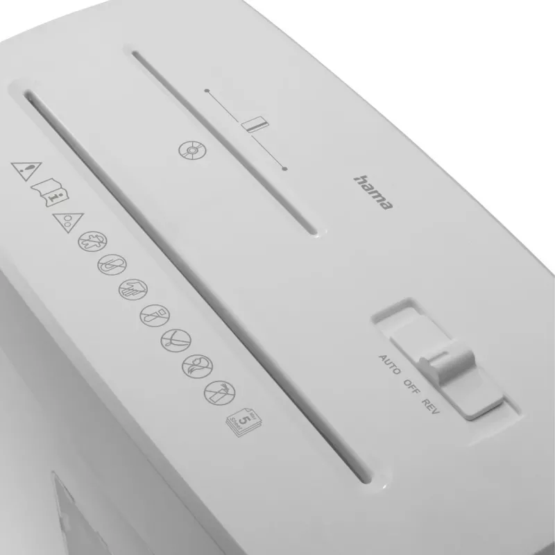 Hama Prime M50CD-W distruggidocumenti microtaglio 68 dB 22 cm bianco