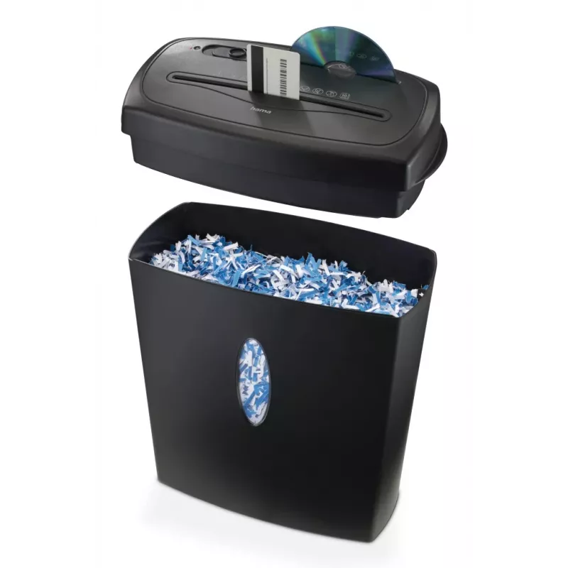Hama Safe X100CD distruggidocumenti taglio incrociato 72 dB 22 cm nero
