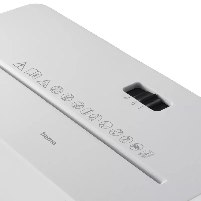 Hama Safe X40-W distruggidocumenti taglio incrociato 64 dB 22 cm bianco