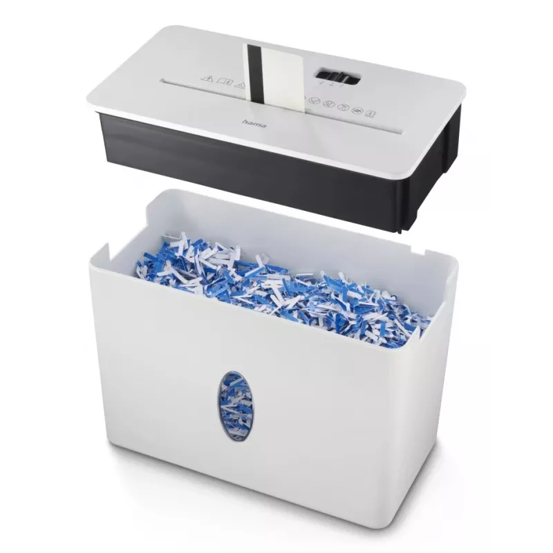 Hama Safe X40-W distruggidocumenti taglio incrociato 64 dB 22 cm bianco