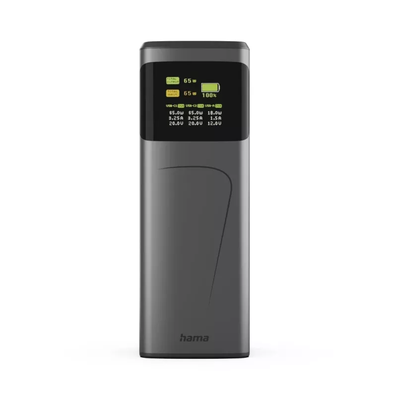Hama High Power litio-ione (Li-Ion) 20000 mAh grigio