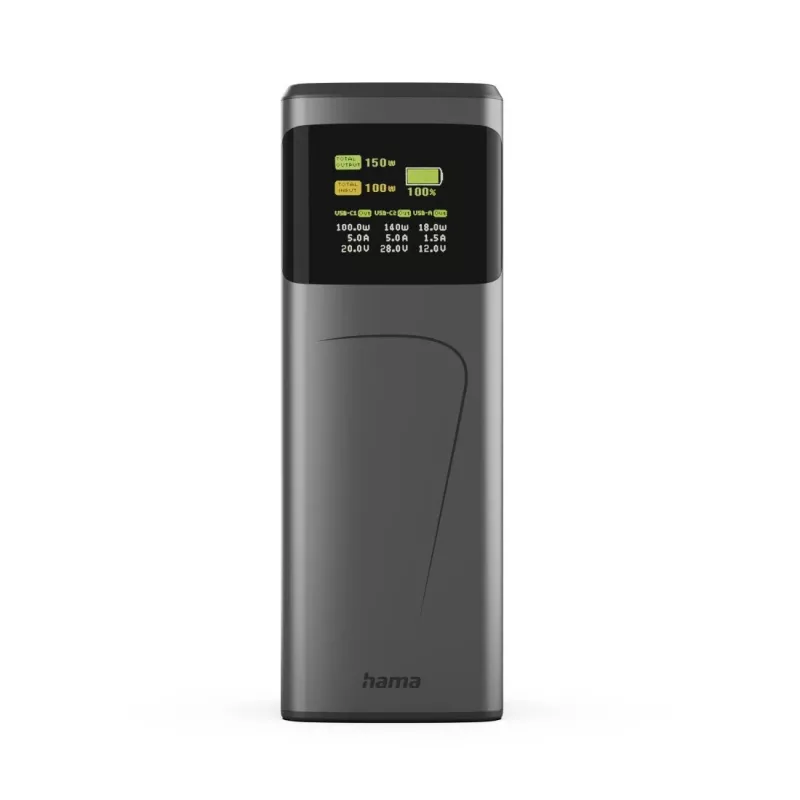 Hama High Power litio-ione (Li-Ion) 24000 mAh grigio