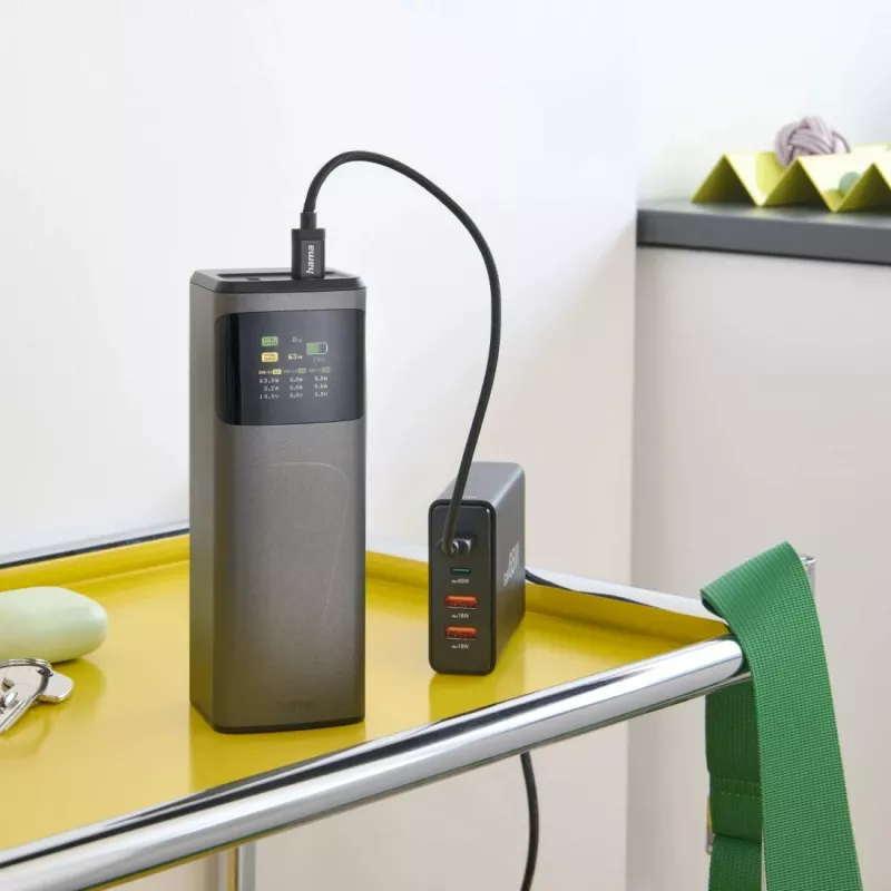 Hama High Power litio-ione (Li-Ion) 24000 mAh grigio