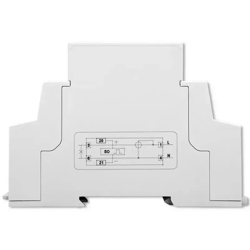 Contatore di energia monofase QOLTEC 50887 1 fase 230V LCD slim